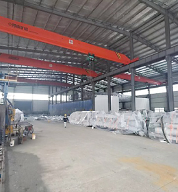 Inside the factory